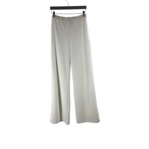 LULU'S SZ S Perfect Pick White Flat Front straight length pants NEW B36 *flaw